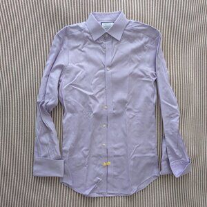 Charles Thyrwitt Pink Dress Shirt with French Cuffs